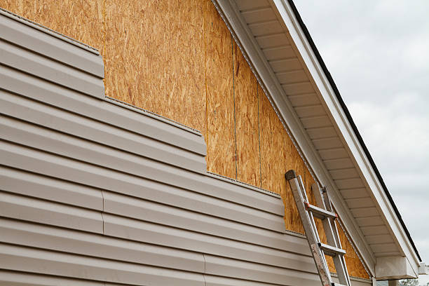 Professional Storm Damage Siding Repair technician working in Covesville, VA